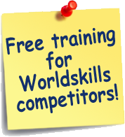 Free training for Worldskills competitors!